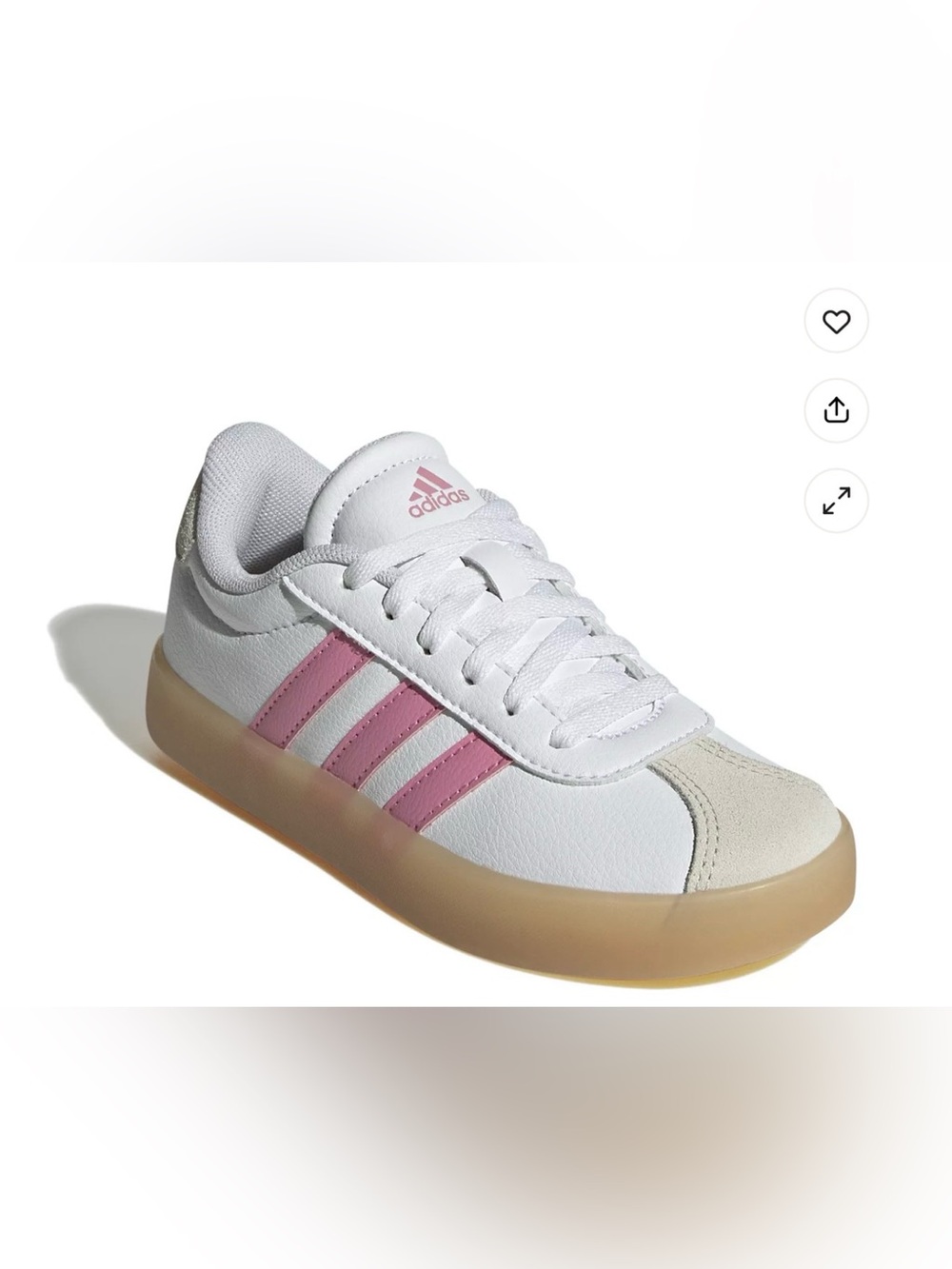 adidas VL Court 3.0 Kids' Tennis Shoes - size 13